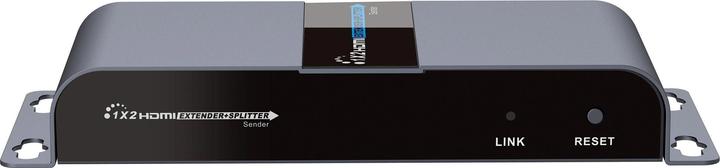 Actual product image Techly HDMI 1x2 Extender Splitter over CAT6/6a/7 50m with IR pass-back