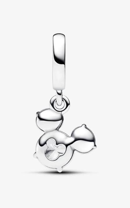 Actual product image Pandora Disney Mickey Mouse Sparkling Head Silhouette Charm (Silver 925)