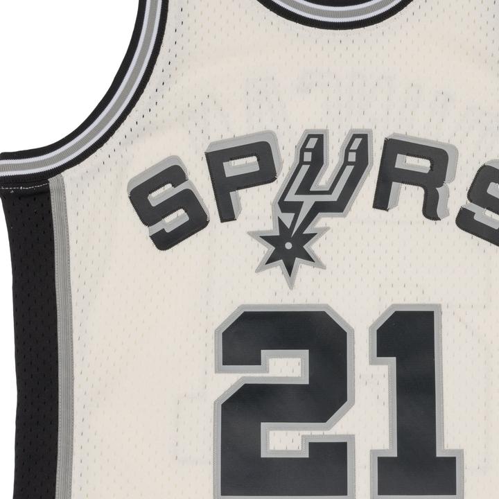 Image du produit Mitchell & Ness Swingman Jersey San Antonio Spurs OFF-WHITE Tim Duncan (L)
