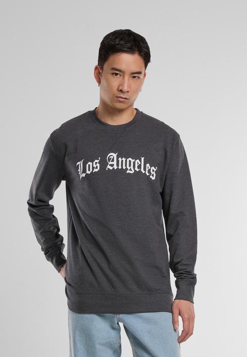 Actual product image Mister Tee Los Angeles Wording Crewneck - 66663 (L)
