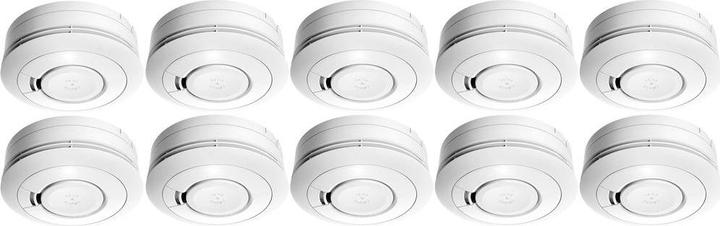 Actual product image Ei Electronics Smoke alarm device set of 10 incl. 10-year battery
