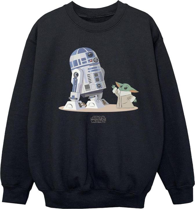 Star Wars The Mandalorian R2D2 And Grogu Sweatshirt Mädchen