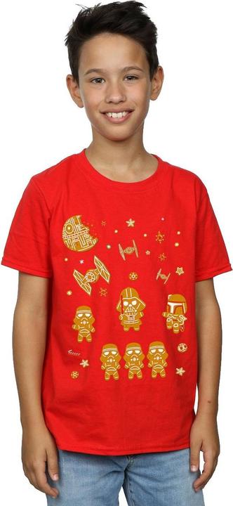 Actual product image Star Wars Boys Gingerbread Empire T-Shirt (152, 158)