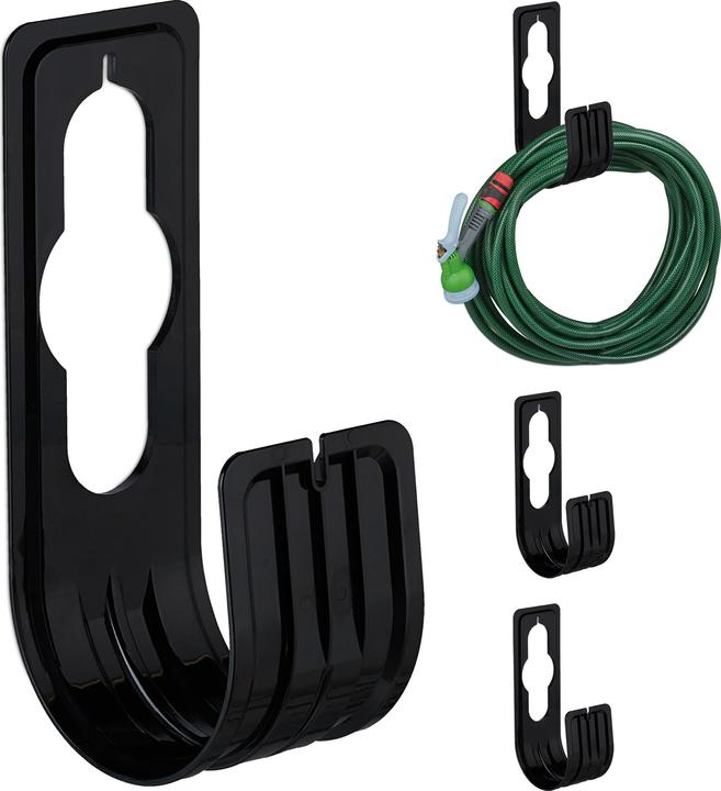 Produktbild Relaxdays 4x Schlauchhalter