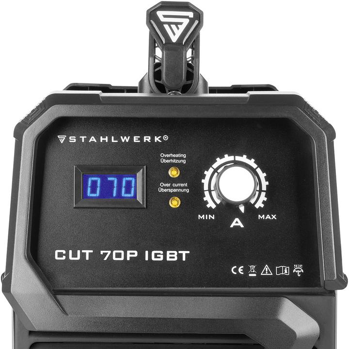Actual product image Stahlwerk Plasma cutter CUT 70 P IGBT with 70 amps and pilot ignition