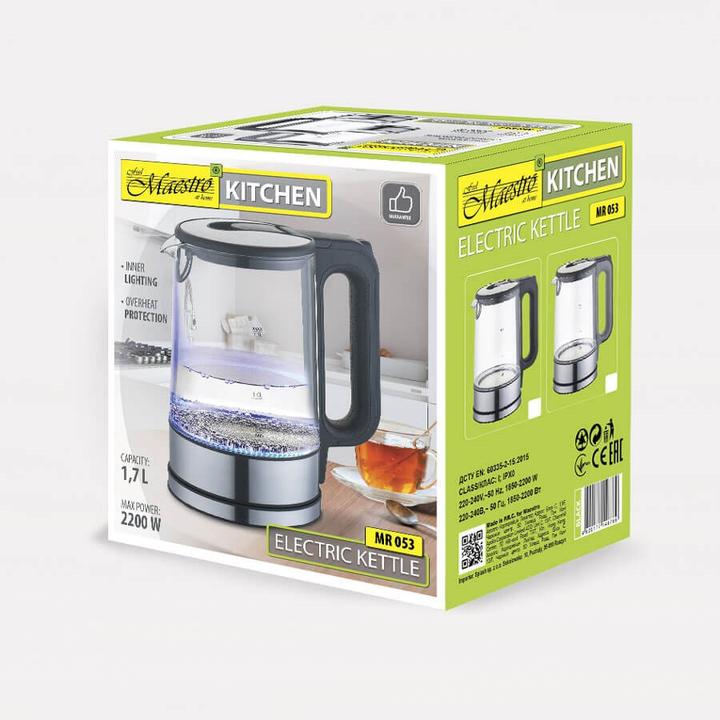 Produktbild Maestro Czajnik elektryczny MR-053-BLACK (1.70 l)