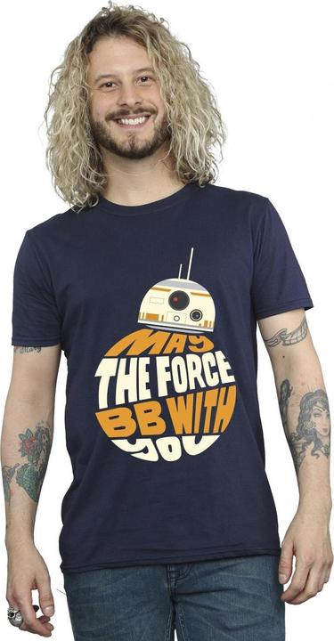 Produktbild Star Wars May The Force BB8 TShirt (3XL)