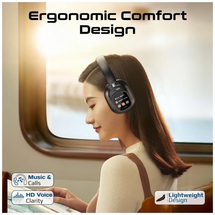 Actual product image ProMate VuTune ANC headphones with controller (ANC, 50 h, Wireless, Cable)