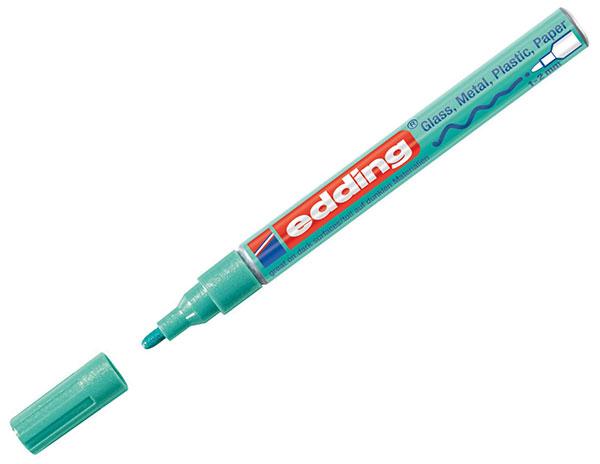 Actual product image Edding 751 Gloss paint marker (Green, 1 mm, 10 x)