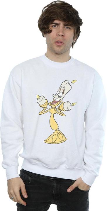 Produktbild Disney Beauty And The Beast Lumiere Distressed Sweatshirt (M)