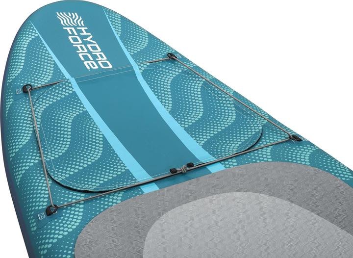 Actual product image Bestway Hydro Force Aqua Drifter View Inflatable Stand-Up Paddleboard Set with Built-in Window 3.35 m