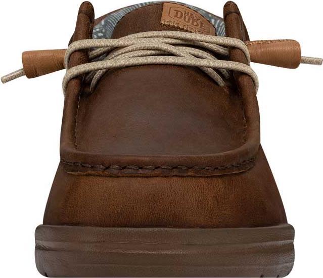 Actual product image Hey Dude Wally Grip Craft Leather (43)