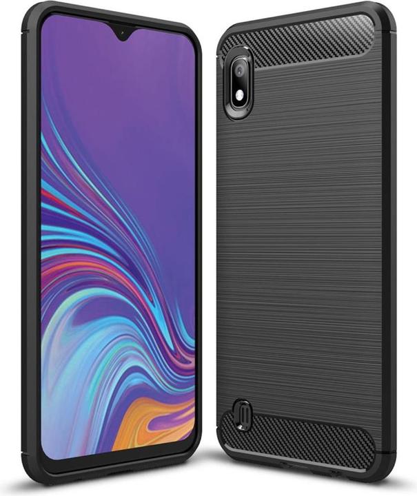 Actual product image König Design Mobile Phone Case for Samsung Galaxy A10 Case Cover Protective Case Black (Samsung Galaxy A10)