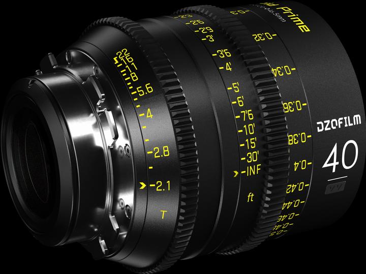 Image du produit Dzofilm Vespid Prime 40 T2.1 pour montage PL/EF (VV/FF) (PL, Canon EF, Plein format)