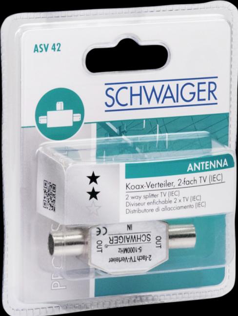 Actual product image Schwaiger Slip-on distributor (Terminal strips)