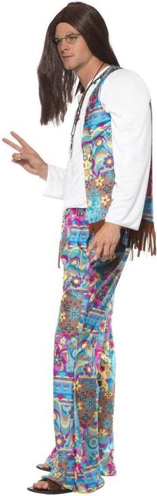 Immagine prodotto Smiffys Costume da uomo hippie Flower Power (M)