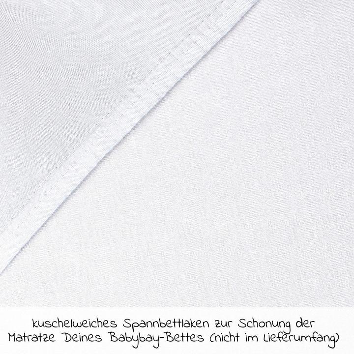 Image du produit Babybay Sommier tapissier XXL drap-housse (105 x 57.5 cm)