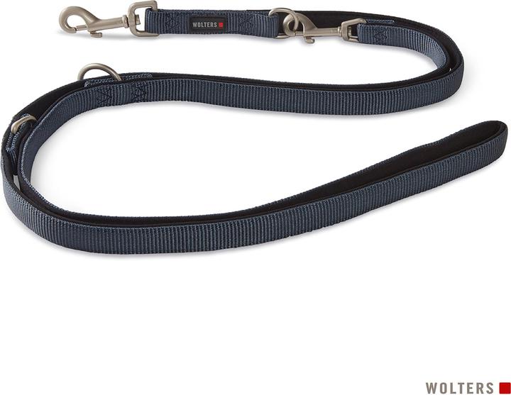Produktbild Wolters Professional Comfort Führleine Gr.XL 200 cm x 2,5 cm graphit/schwarz (XL, Hund, Hundesport)