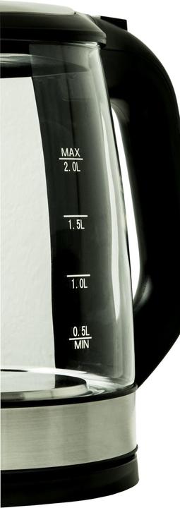 Immagine prodotto Exquisit WK 3501 5010060, vetro/acciaio inox/ch (2 l)