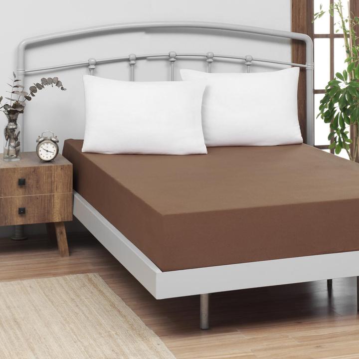 Image du produit Traumschlaf Drap-housse en cotton fin (120 x 200 cm)