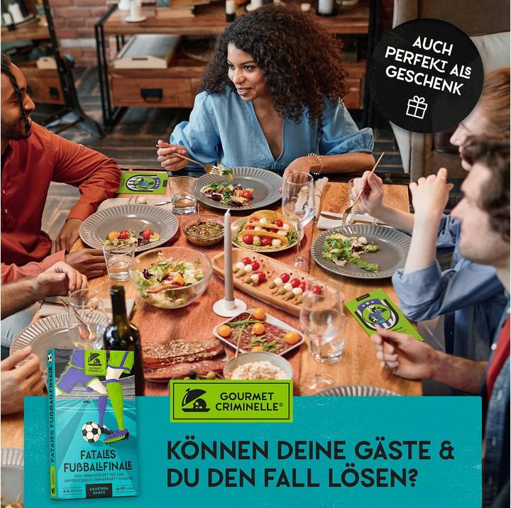 Produktbild Gourmet Criminelle Fatales Fussballfinale - Krimidinner (Deutsch)