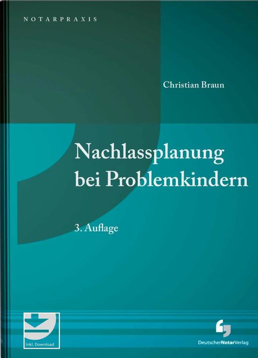 Image du produit Nachlassplanung bei Problemkindern (Allemand, Christian Brown, 2021)