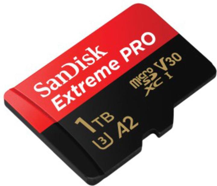Immagine prodotto SanDisk Extreme Pro microSD A2 (1000 GB, microSDXC, U3, UHS-I)