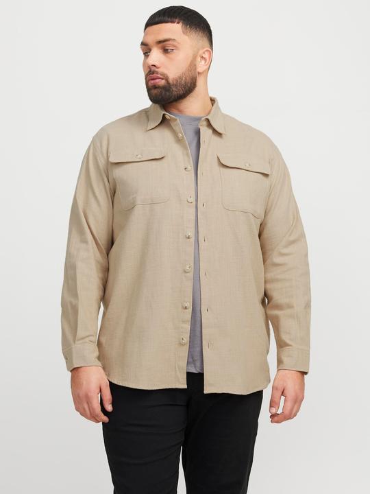 Produktbild Jack & Jones Plus Size Comfort Fit Overshirt Overshirt (6XL)