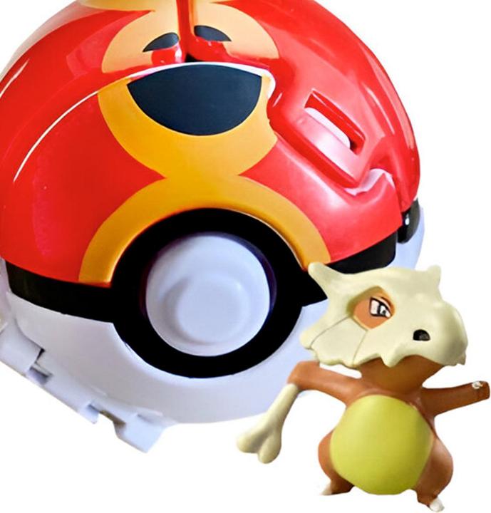 Immagine prodotto Pokémon Set di palline da lancio con Pokeball Pikachu e Poke Ball