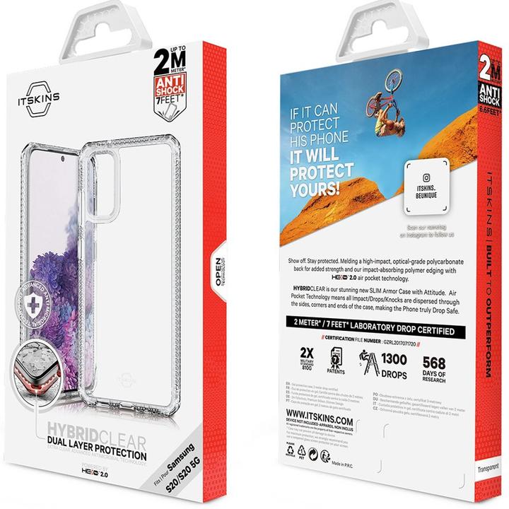 Image du produit Itskins Hybride clair (Samsung Galaxy S20)