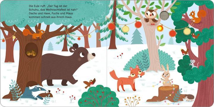 Immagine prodotto Mein blinkendes Soundbuch - Weihnachten im Wald (Tedesco, Maria Höck, 2022)
