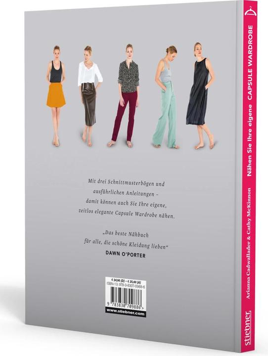 Image du produit Nähen Sie Ihre eigene Capsule Wardrobe (Allemand, Arianna Cadwallader, 2018)