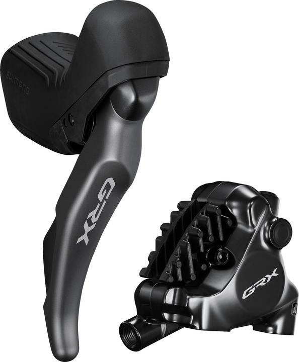 Actual product image Shimano disc brake set GRX BR-RX820 with ST-RX820 rear (Rear brake, Brake kit, 2)