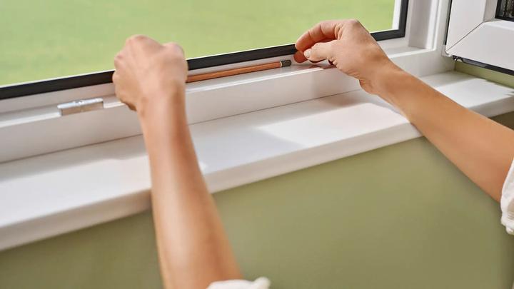 Actual product image tesa Clip-on insect screen clip-on frame for windows (100 x 120 cm)
