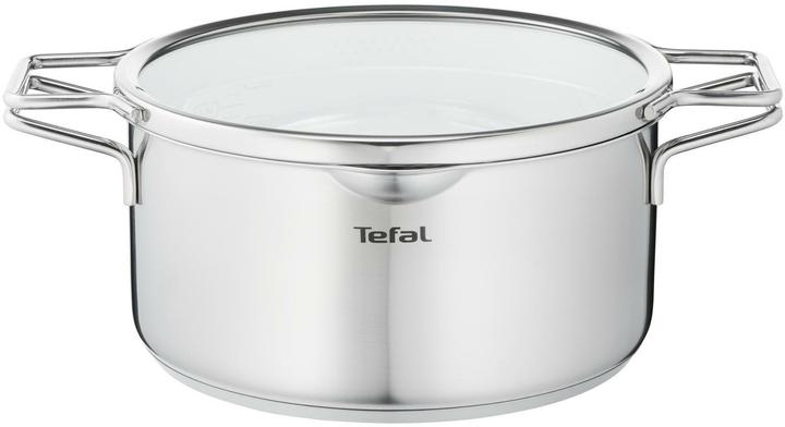 Image du produit Tefal Faitout Nordica 20 cm (20 cm, Casserole, Acier inoxydable)
