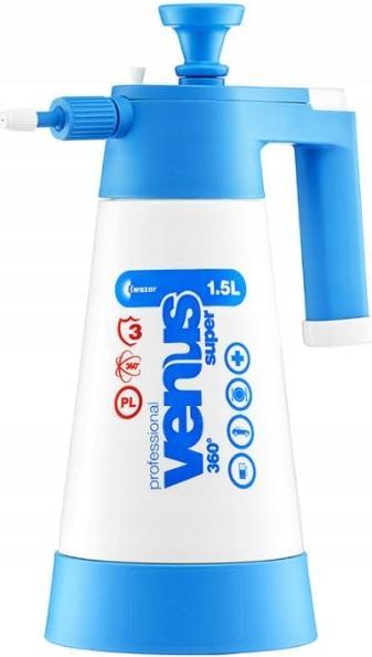 Immagine prodotto Kwazar Venus Super PRO+ spruzzatore a pompa VITON a 360 gradi 2 litri - Spruzzatore a pressione con (2 l)
