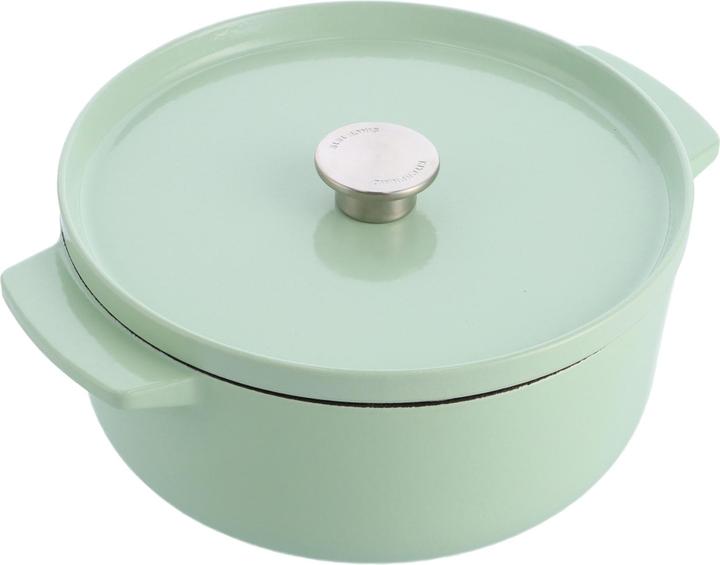 Image du produit KitchenAid braadpan émail 26cm - pistache groen - limited edition (26 cm, Cocotte + faitout, Fonte)
