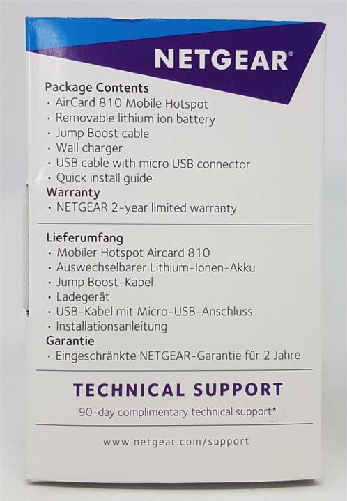 Actual product image Netgear AirCard 810