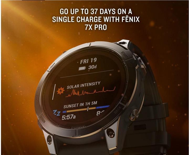 Productafbeelding Garmin Fenix 7 Pro Solar (47 mm, Alleen WLAN)