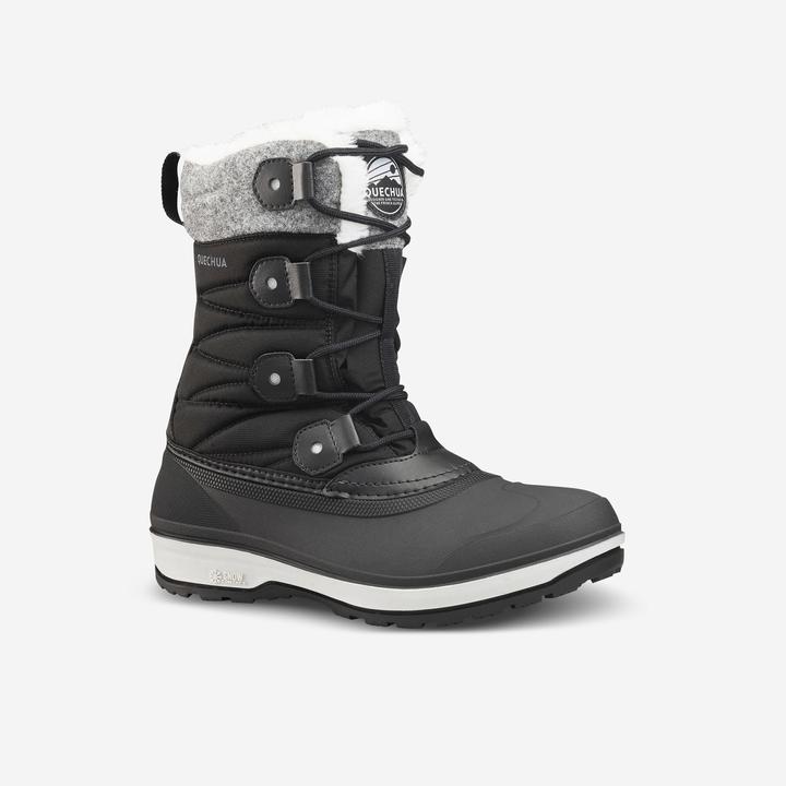 Quechua Women's waterproof warm snow boots - SH500 high boot