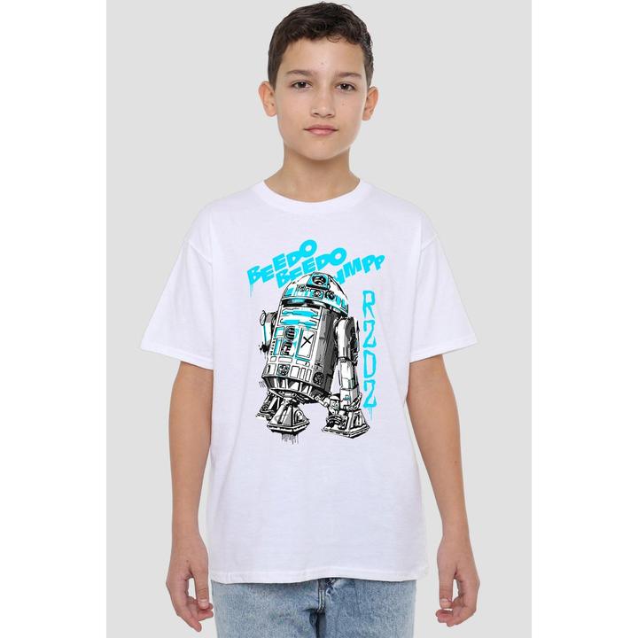 Immagine prodotto Star Wars Maglietta R2-D2 Bambini (152, 158)