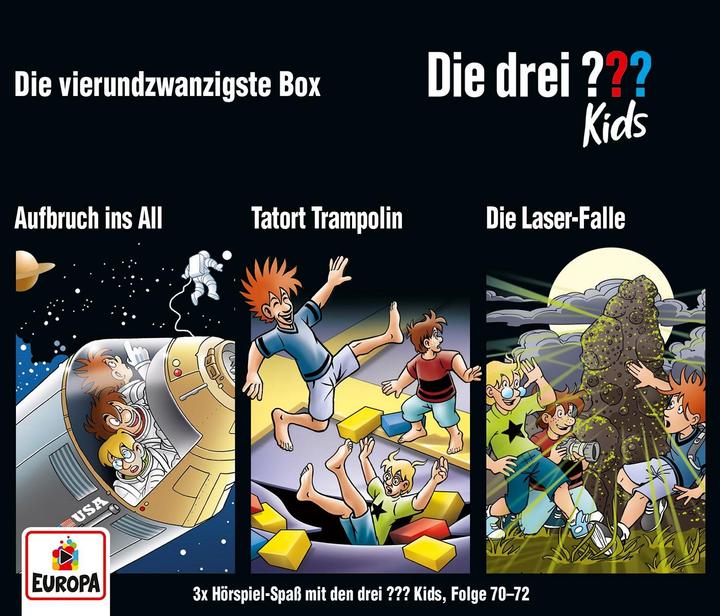 Actual product image The three THREE QUESTION MARK kids - 24 Box (F70-72) (Ulf Blanck, The three ??? kids, German)