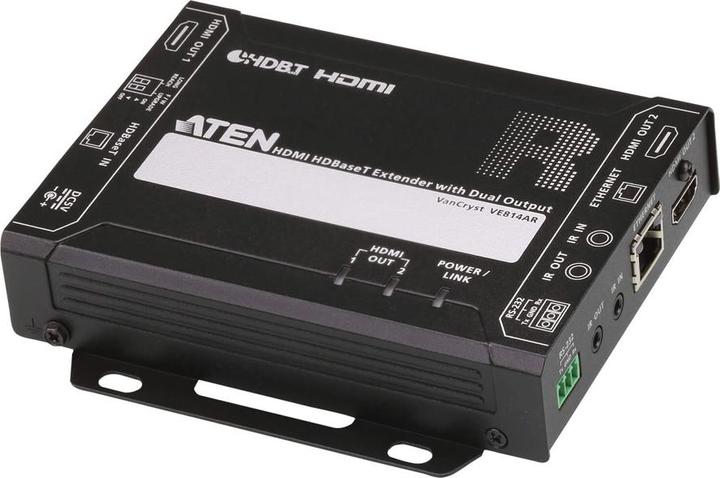 Aten VE814A Extender HDMI, double affichage, 4k à 100m (Rallonge)