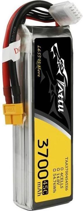 Actual product image Tattu RC Battery LiPo 3700 mAh 14.8 V 45C (14.80 V, 3700 mAh)
