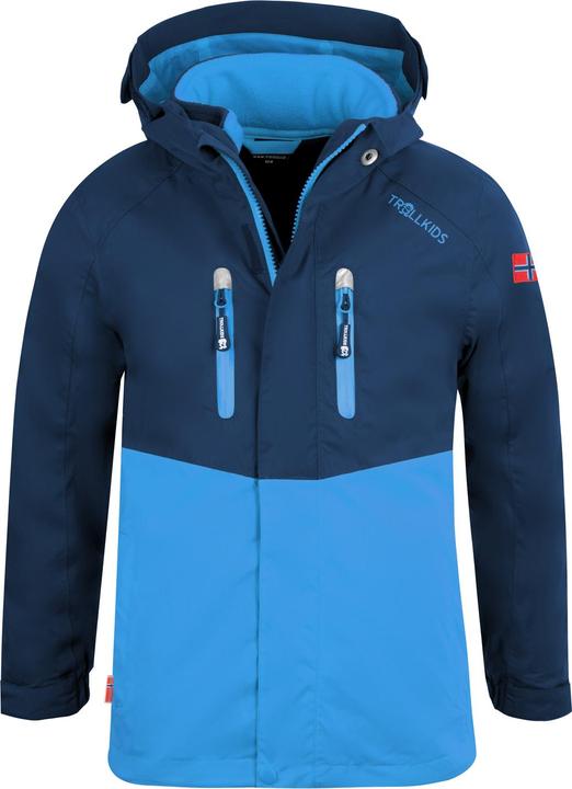 Immagine prodotto Trollkids Giacca Bryggen 3in1 da bambino (152)