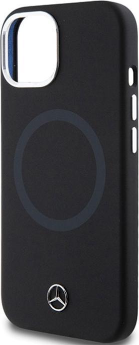 Produktbild Mercedes MEHMP15S23SCMK iPhone 15 6.1" czarny/black hardcase Silicone Bicolor MagSafe (Apple iPhone 15)