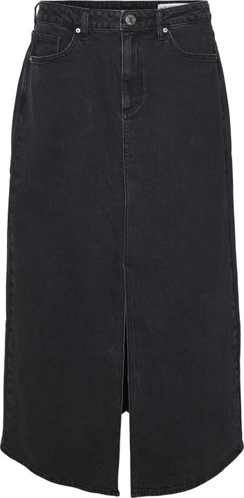 Vero Moda VMTESSA Hohe Taille Langer Rock Jeansrock