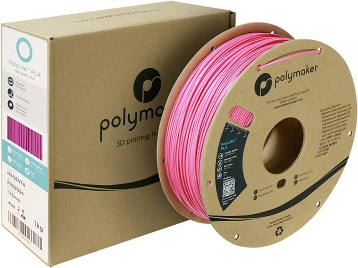 Produktbild Polymaker PolyLite PLA (PLA, 1.75 mm, 1000 g, Violett)