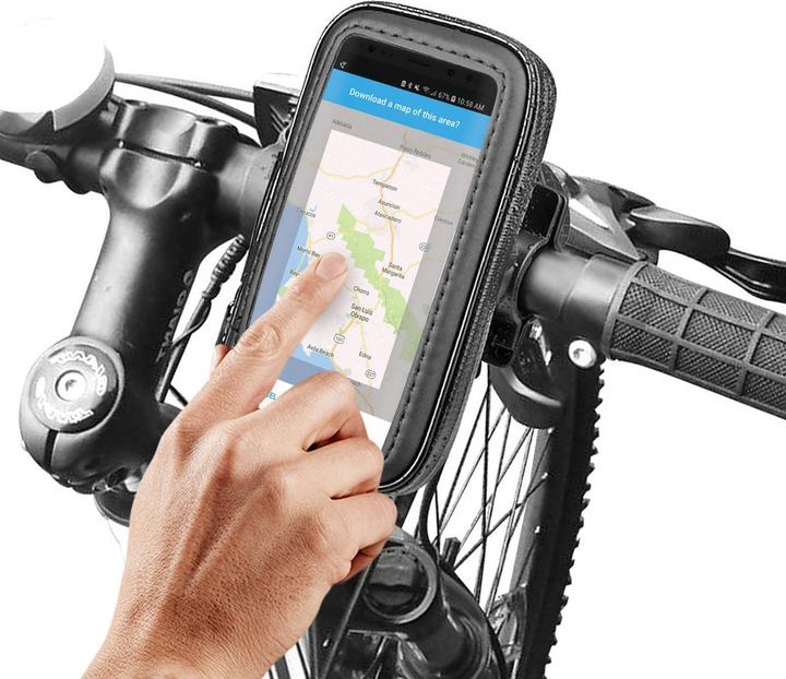 Produktbild Akashi Fahrrad/Motorrad Halterung 4"- 6,8"