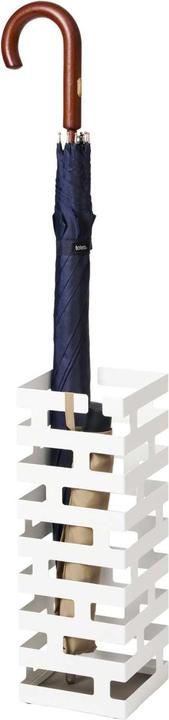 Actual product image Yamazaki Paraplubak Parapluhouder - Brick square wit - RVS